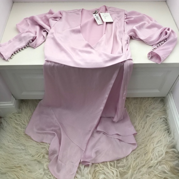 JOIE Kyrene asymmetric wrap-effect dress - Picture 4 of 10